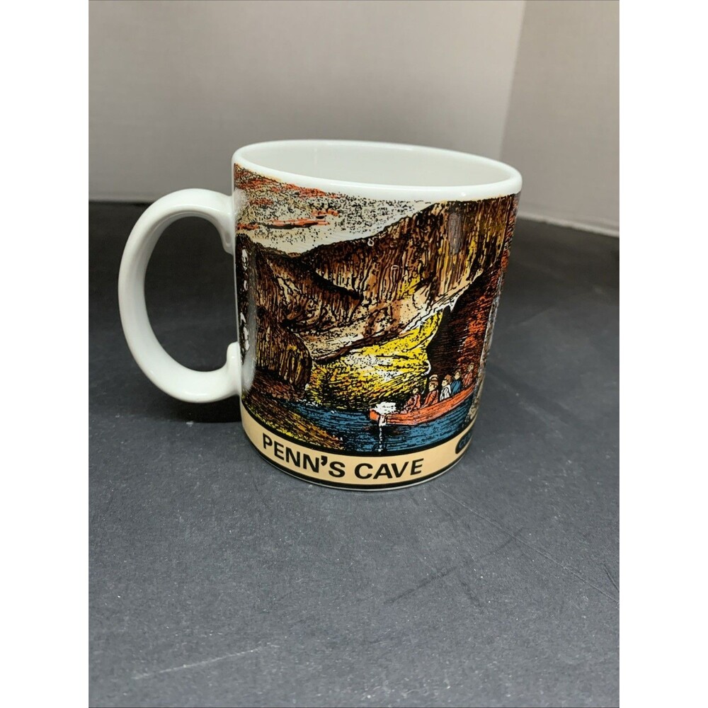 Penn’s Cave Central Hall Pennsylvania mug